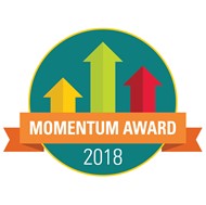Momentum Award Logo for 2018