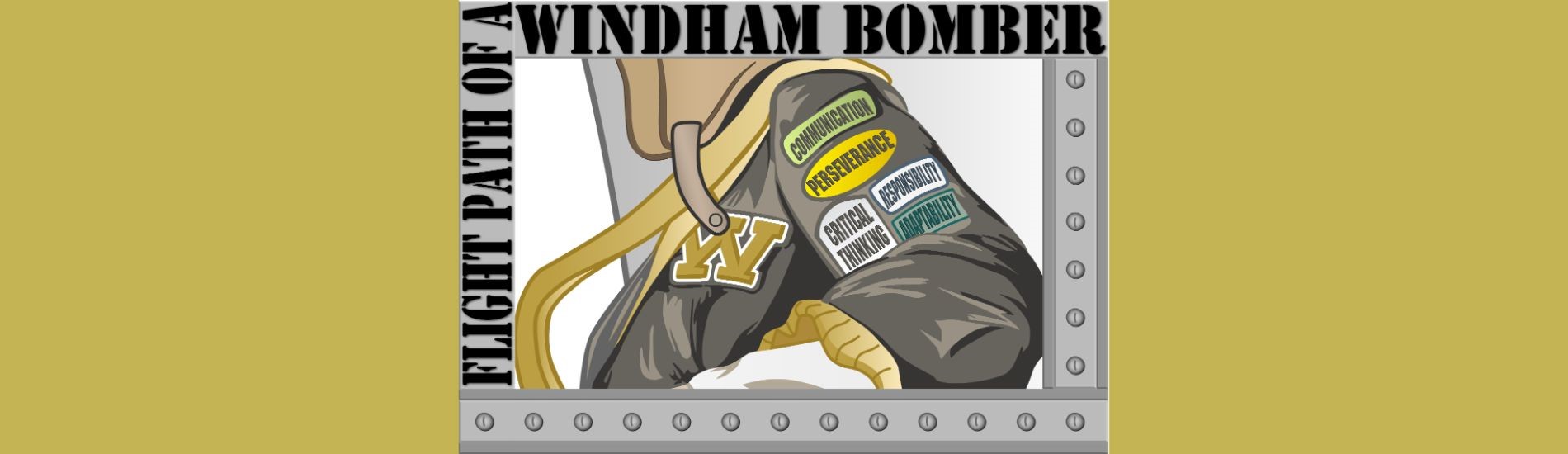 Flight Path of a Windham Bomber